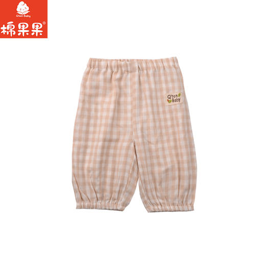 棉果果夏季彩棉纯棉家居七分裤M201201199224 商品图0
