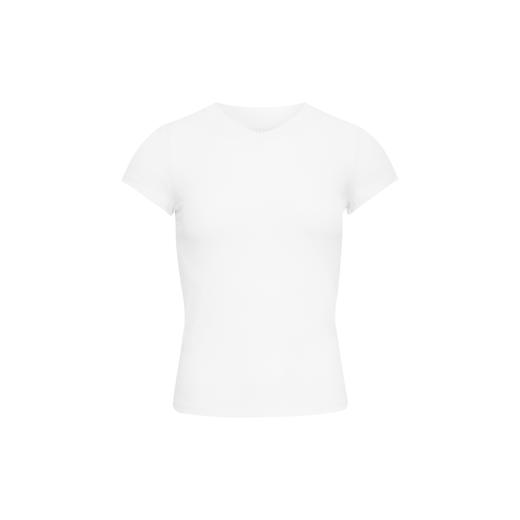 oneup小v领弹力短袖 商品图9