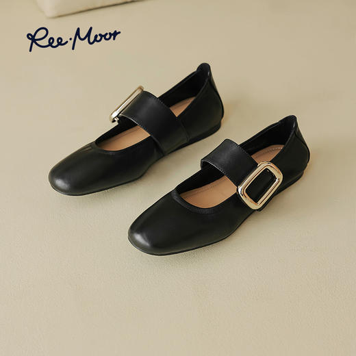 【2025年春夏新款】Reemoor睿慕复古法式玛丽珍鞋女鞋 | 柔软舒适、复古时尚、轻便百搭 商品图7