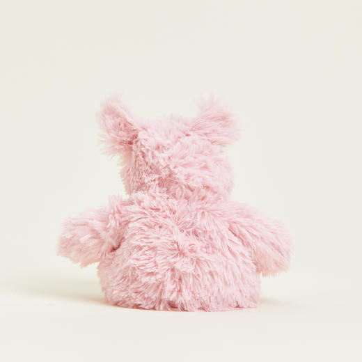 英国warmies 小小粉红猪安抚玩偶公仔送礼毛绒可加热抱枕 商品图3