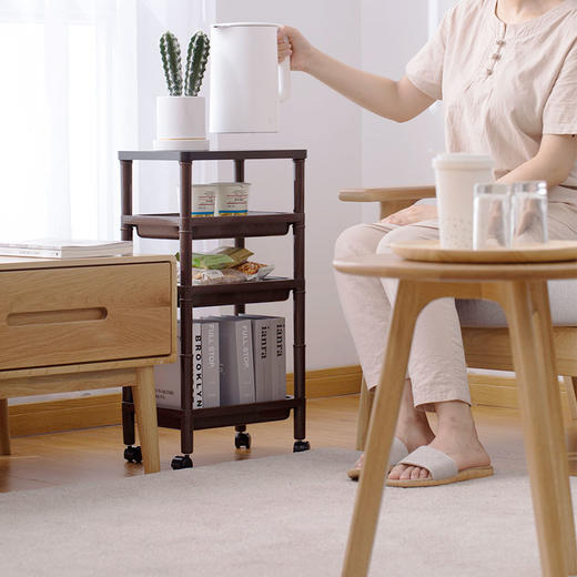 茶花多纳可移动三层置物架113001 商品图13