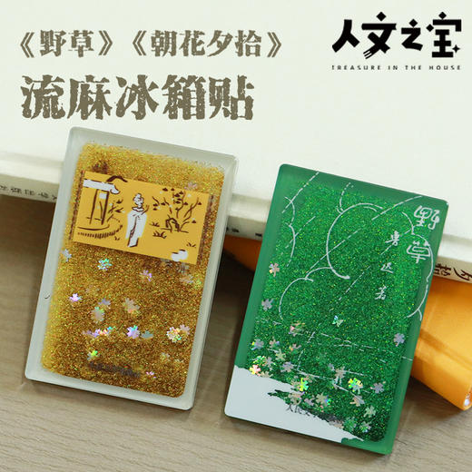 【人文之宝】鲁迅主题流麻冰箱贴 商品图0