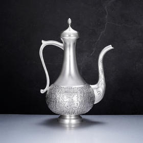 子佩集S999银【祥福凝萃】酒壶【BX004032801】纯银酒具百福2503