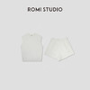 ROMI STUDIO【luxy系列】运动休闲 简约白T恤短裤套装T3213/K3214 商品缩略图2