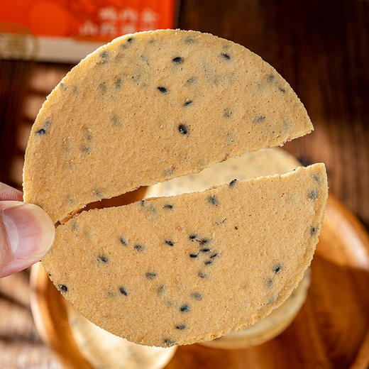 【鸡内金山药薄饼】鲜香薄脆、药食同源、无蔗糖，无添加剂、营养健康，越嚼越香！ 商品图2