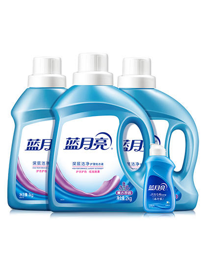 蓝月亮 洗衣液8斤瓶装 薰衣草香 2kg瓶*1+1kg瓶*2+旅行装80g【XPTX】 商品图4