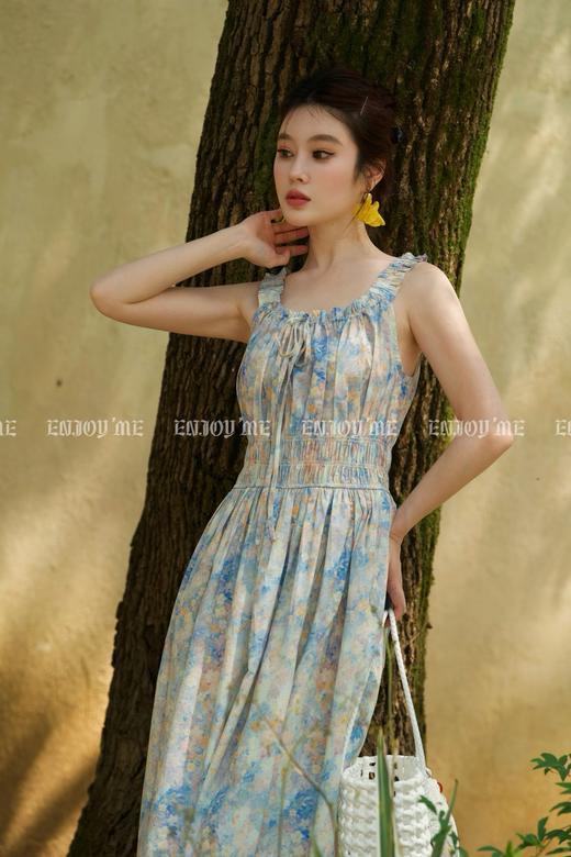 【门店同款】ENJOY夏季“悠然之境”油画打揽连衣裙 162253131 商品图9