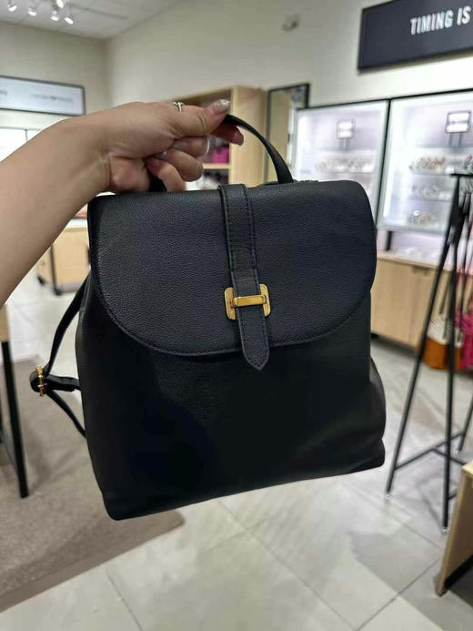 Fossil纯牛皮金属扣双肩包💰958‼️顶级头层小牛皮🐂 商品图0