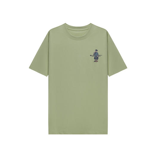 【断码清仓】HX 夏季圆领短袖T恤C102520038101/02 商品图2