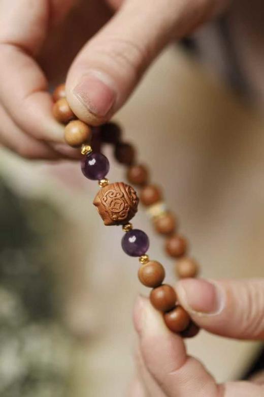 聚宝盆老山檀香原创手串 8mm*18颗 商品图7