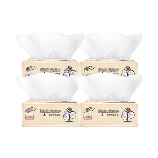 清风萌宠系列亲肤抽纸4联包AR42STM1【XPTX】 商品图2