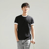 CK Jeans男士简约浮雕字母纯色休闲圆领短袖T恤 商品缩略图3