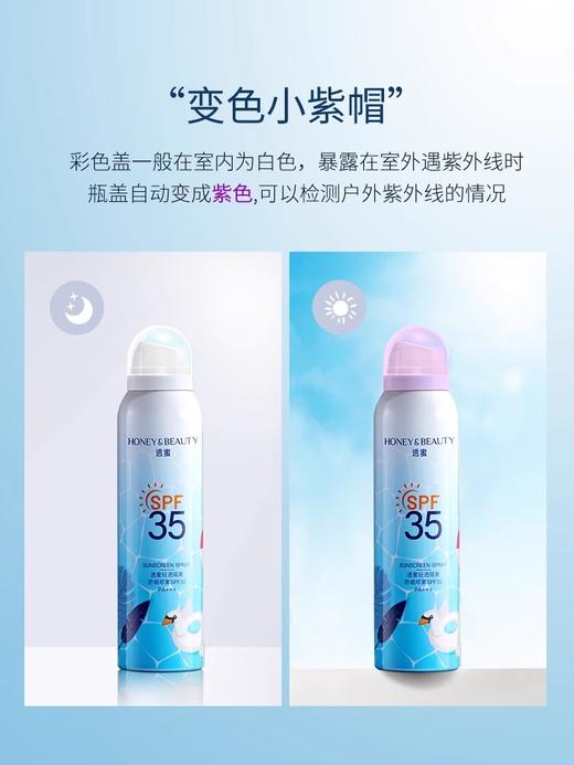 【活动价￥19.91 | 满2件减10元 满3件减20元】透蜜 轻透隔离防晒喷雾100ml（压缩瓶：不发海南，新疆，西藏） 商品图1