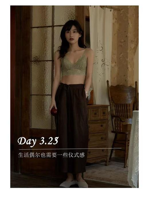 云仓【2026】妇人家法式蕾丝花朵三角杯美背 ，舒服到忘了存在 商品图1