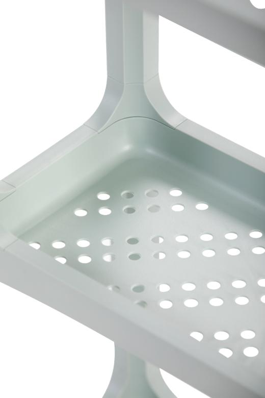 茶花百纳窄边可移动四层置物架 商品图13