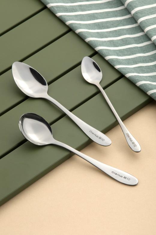 茶花甄享不锈钢长柄冰勺 商品图7