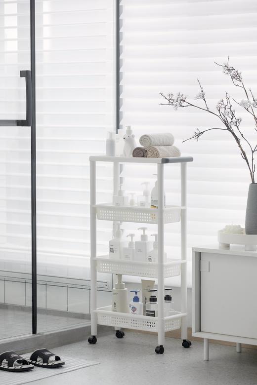 茶花多纳可移动四层置物架 商品图8