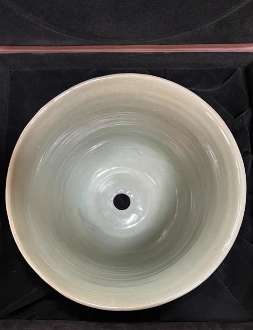 象嵌花鸟纹青瓷大花盆，顺丰包邮 商品图8