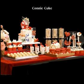 新中式甜品台 订婚结婚甜品台