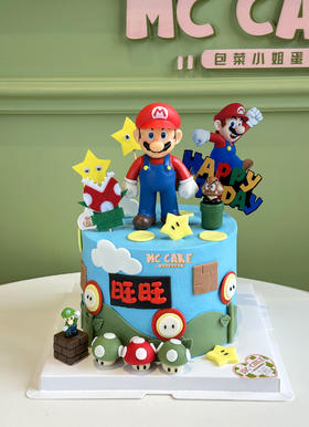 马里奥玩具定制蛋糕