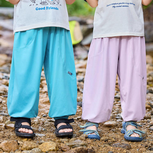 【UPF100+】嘟嘟家儿童物理防蚊夏季男童凉凉裤夏装女童裤子童装 商品图2