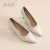 信诺软底妈妈鞋2025新款夏季一脚蹬中年舒适平底单鞋女尖头奶奶鞋X5C134-49 商品缩略图1