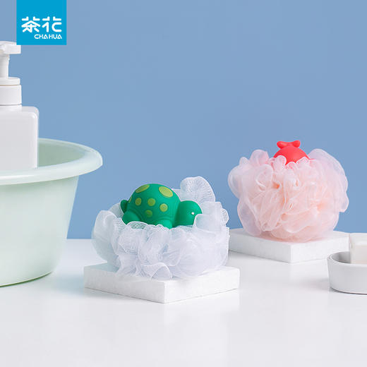 茶花感温变色儿童浴球30g 商品图1