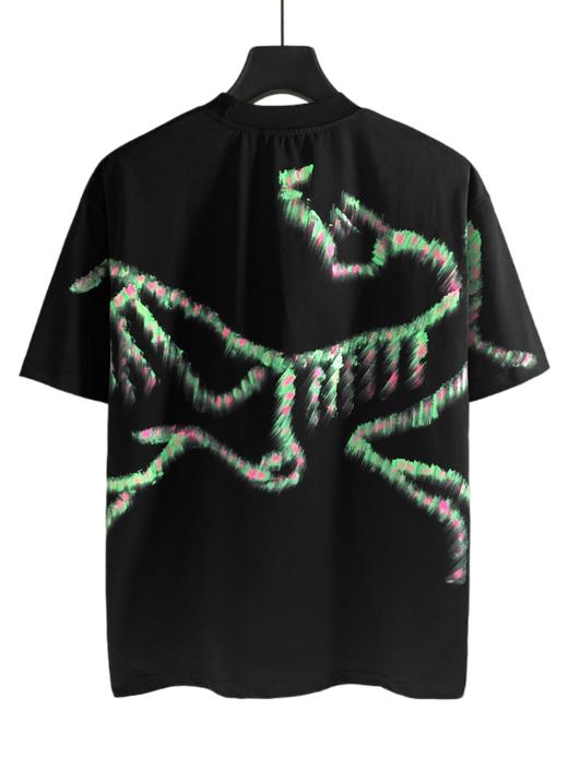 中性款手绘涂鸦短袖T恤 商品图1