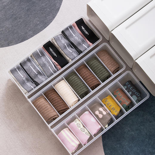 茶花组合式抽屉储物箱小号990068 商品图4