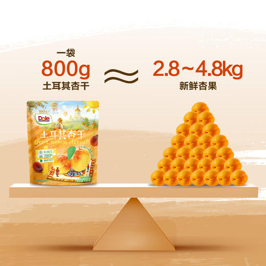 MM 山姆 都乐 土耳其杏干 800g 商品图2