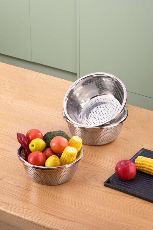 茶花甄享不锈钢漏盆小号 商品图9