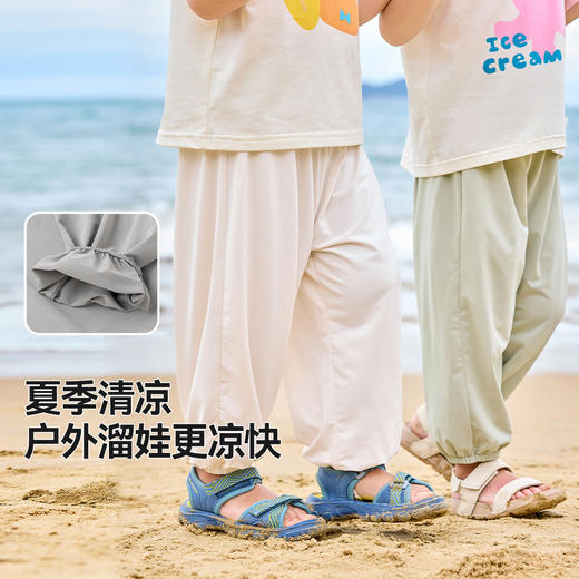 【透气网眼】嘟嘟家儿童物理防蚊夏季宝宝休闲裤夏装男宝凉凉裤童 商品图1