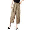QY38-107 2025新款宽松大码裤子洋气时尚休闲中老年妈妈裤 商品缩略图4