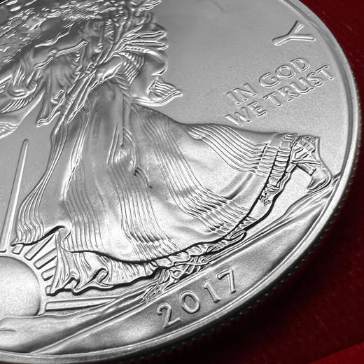 美国鹰洋银币 1盎司 封装评级 世界投资银币 商品图4