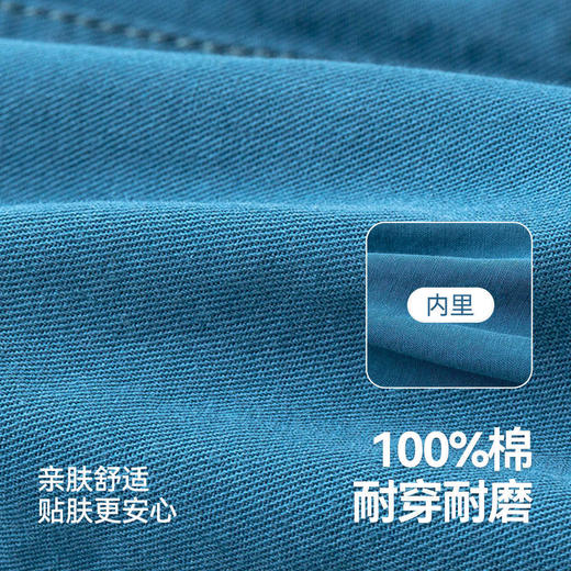 【全棉】嘟嘟家儿童工装短裤夏季男童休闲裤夏装女童裤子童装 商品图4