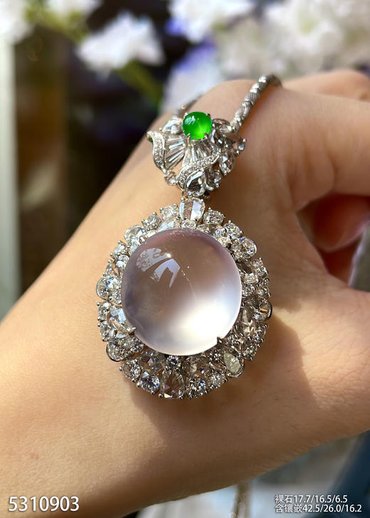 5310903，蛋面吊坠。具体价格微信咨询 商品图3