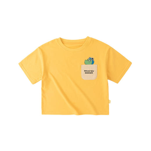 嘟嘟家儿童短袖T恤夏装新款婴儿体恤夏季露营风男童上衣女童衣服 商品图4