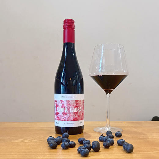 西班牙圣罗拉半甜脱醇红葡萄酒 商品图0