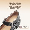 信诺厚底时尚漆皮鞋2025年春季新款浅口单鞋黑色气质增高玛丽珍鞋X5C009-60 商品缩略图2