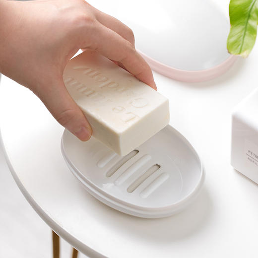 茶花双体防水皂盒 商品图3