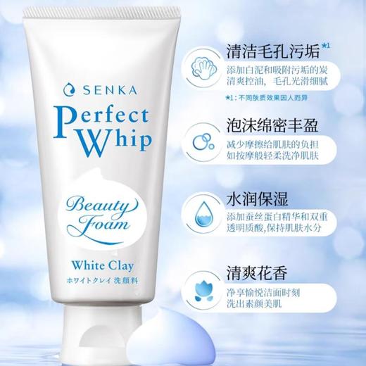 珊珂 蚕丝白泥状泡沫面乳120g 商品图1