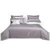 【春上新】10楼 安睡宝 80支长绒棉绣花四件套-夜魅紫 吊牌价6299-6599元 活动价1699-1799元 商品缩略图4