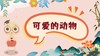 课程五：可爱的动物 商品缩略图0