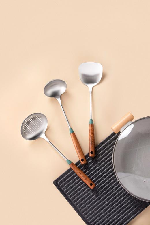 茶花甄享木柄锅铲 商品图4