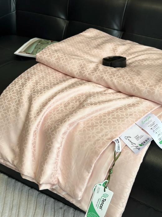 自然醒天丝提花夏被高端100%兰精Tencel天丝夏被奥地利莱赛尔夏凉被可机洗空调被凉感CY 商品图7