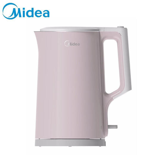 Midea/美的  家用1.7L大容量水壶自动断电034不锈钢电水壶HJ1722 商品图0
