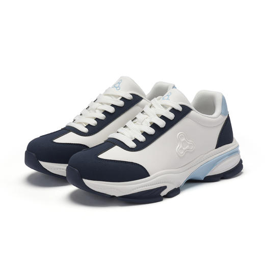 足行健老爹鞋女春季潮流百搭时尚复古风系带情侣款鞋势不可挡 商品图1