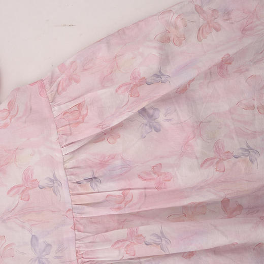 棉果果夏季商场专柜同款女童泡泡袖连衣裙M222701225325 商品图3