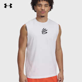 安德玛UA  男士 CURRY 库里无袖T恤1390352-100