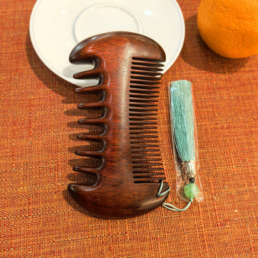 双面宽齿细齿两用按摩养生梳 商品图1